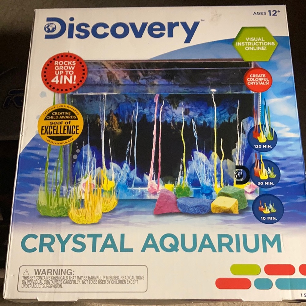 NIB Ages 12+ Kids’ Crystal Aquarium